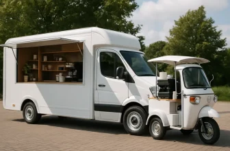 Mobiele elektrische foodtruck en de koffie etuk: voordelen en mogelijkheden